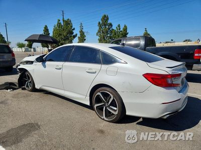 Drugie zdjęcie samochodu z przodu: 2021 HONDA ACCORD SPORT VIN:1HGCV1F39MA038608 - miniatura