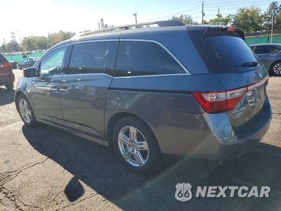Drugie zdjęcie samochodu z przodu: 2011 HONDA ODYSSEY TOURING VIN:5FNRL5H97BB032995 - miniatura