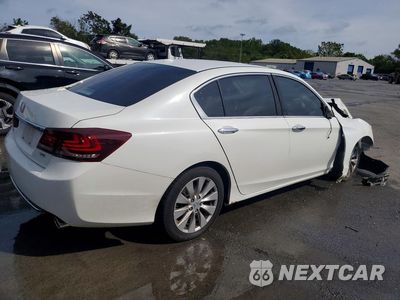 Trzecie zdjęcie samochodu z tyłu: 2014 HONDA ACCORD EXL VIN:1HGCR3F87EA031976 - miniatura