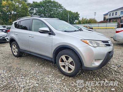 Czwarte zdjęcie samochodu z boku: 2014 TOYOTA RAV4 XLE VIN:JTMRFREV7ED050831 - miniatura