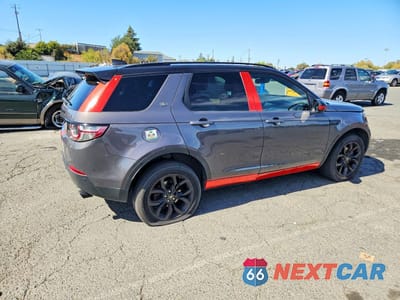 Trzecie zdjęcie samochodu z tyłu: 2017 LAND ROVER DISCOVERY SPORT HSE VIN:SALCR2BG2HH674827 - miniatura