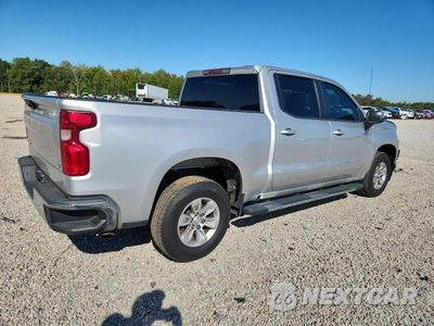 Trzecie zdjęcie samochodu z tyłu: 2020 CHEVROLET SILVERADO C1500 LT VIN:3GCPWCEK9LG239104 - miniatura