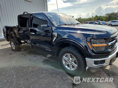 Czwarte zdjęcie samochodu z boku: 2024 FORD F150 XLT VIN:1FTFW3LD6RFA04699 - miniatura