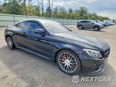 Czwarte zdjęcie samochodu z boku: 2017 MERCEDES-BENZ C 63 AMG-S VIN:WDDWJ8HB7HF441988 - miniatura