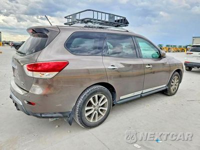 Trzecie zdjęcie samochodu z tyłu: 2014 NISSAN PATHFINDER SL VIN:5N1AR2MM5EC687299 - miniatura