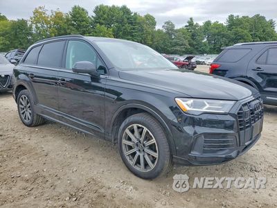 Czwarte zdjęcie samochodu z boku: 2023 AUDI Q7 PREMIUM PLUS VIN:WA1LCBF7XPD008267 - miniatura