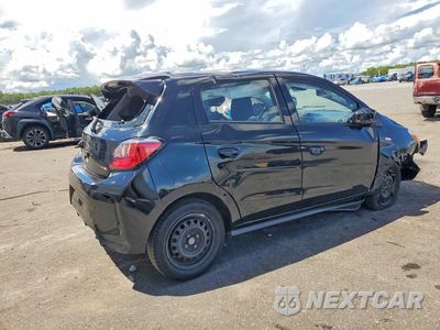 Trzecie zdjęcie samochodu z tyłu: 2022 MITSUBISHI MIRAGE ES VIN:ML32AUHJ9NH009415 - miniatura