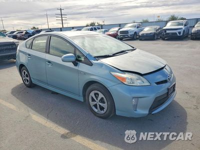 Czwarte zdjęcie samochodu z boku: 2013 TOYOTA PRIUS THREE VIN:JTDKN3DU0D1701582 - miniatura