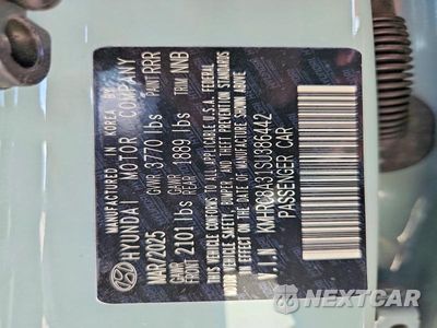 Zdjęcie 12 z 12 samochodu: 2025 HYUNDAI VENUE LIMITED VIN:KMHRC8A31SU386442 - miniatura