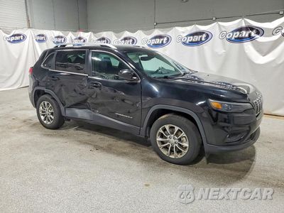 Czwarte zdjęcie samochodu z boku: 2021 JEEP CHEROKEE LATITUDE LUX VIN:1C4PJMMX6MD105683 - miniatura