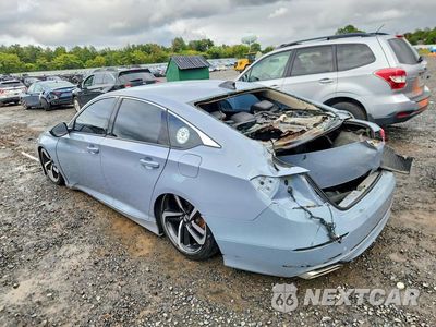 Drugie zdjęcie samochodu z przodu: 2021 HONDA ACCORD SPORT SE VIN:1HGCV1F46MA031222 - miniatura
