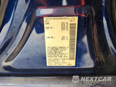 Zdjęcie 13 z 13 samochodu: 2017 NISSAN ALTIMA 2.5 SR VIN:1N4AL3AP6HC278846 - miniatura