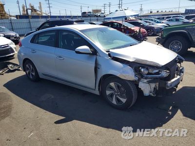 Czwarte zdjęcie samochodu z boku: 2018 HYUNDAI IONIQ SEL VIN:KMHC75LC4JU063068 - miniatura