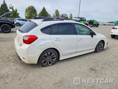 Trzecie zdjęcie samochodu z tyłu: 2014 SUBARU IMPREZA SPORT PREMIUM VIN:JF1GPAL60E8246240 - miniatura
