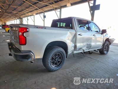 Trzecie zdjęcie samochodu z tyłu: 2020 CHEVROLET SILVERADO K1500 LTZ VIN:1GCUYGET1LZ114739 - miniatura