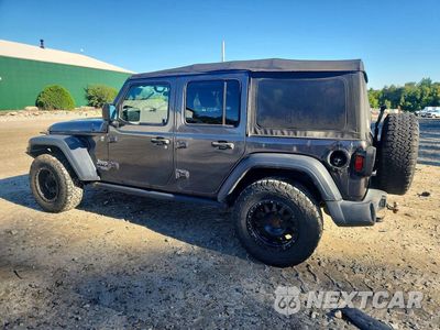 Drugie zdjęcie samochodu z przodu: 2018 JEEP WRANGLER UNLIMITED SPORT VIN:1C4HJXDN8JW250857 - miniatura