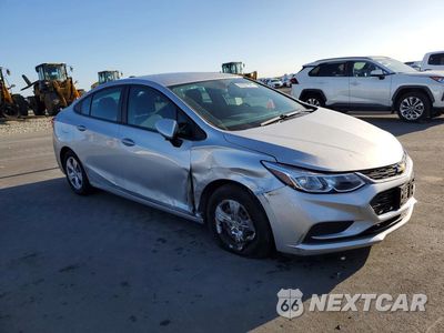 Czwarte zdjęcie samochodu z boku: 2017 CHEVROLET CRUZE LS VIN:1G1BC5SM3H7162987 - miniatura