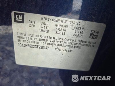Zdjęcie 12 z 12 samochodu: 2016 CHEVROLET MALIBU PREMIER VIN:1G1ZH5SX2GF238147 - miniatura