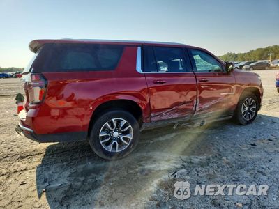 Trzecie zdjęcie samochodu z tyłu: 2022 CHEVROLET SUBURBAN K1500 LT VIN:1GNSKCKD6NR254231 - miniatura