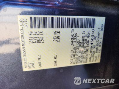 Zdjęcie 12 z 12 samochodu: 2011 NISSAN ALTIMA 2.5 VIN:1N4AL2AP5BN450340 - miniatura
