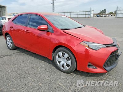 Czwarte zdjęcie samochodu z boku: 2019 TOYOTA COROLLA LE VIN:2T1BURHE1KC223206 - miniatura