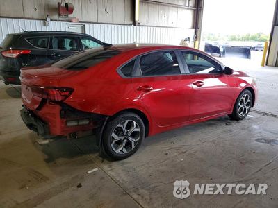 Trzecie zdjęcie samochodu z tyłu: 2020 KIA FORTE LXS VIN:3KPF24AD1LE202757 - miniatura
