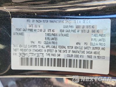 Zdjęcie 13 z 13 samochodu: 2015 MAZDA 3 SPORT VIN:3MZBM1U77FM138776 - miniatura