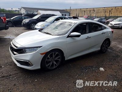 2019 HONDA CIVIC TOURING 19XFC1F92KE201986 - główne zdjęcie licytacji z USA - miniatura