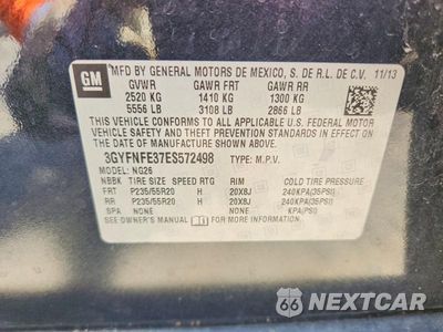 Zdjęcie 13 z 13 samochodu: 2014 CADILLAC SRX PERFORMANCE COLLECTION VIN:3GYFNFE37ES572498 - miniatura