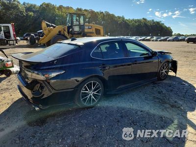 Trzecie zdjęcie samochodu z tyłu: 2022 TOYOTA CAMRY SE VIN:4T1G11AK0NU655434 - miniatura