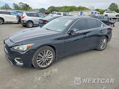 2018 INFINITI Q50 3.0T LUXE JN1EV7ARXJM430399 - główne zdjęcie licytacji z USA - miniatura
