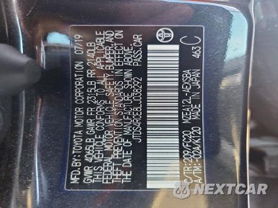 Zdjęcie 12 z 12 samochodu: 2020 TOYOTA COROLLA SE VIN:JTDS4RCE8LJ038292 - miniatura