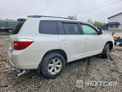 Trzecie zdjęcie samochodu z tyłu: 2008 TOYOTA HIGHLANDER BASE VIN:JTEES41A782085400 - miniatura