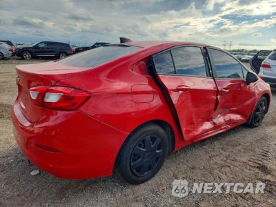 Trzecie zdjęcie samochodu z tyłu: 2017 CHEVROLET CRUZE LS VIN:1G1BC5SM6H7229825 - miniatura