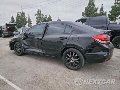 Drugie zdjęcie samochodu z przodu: 2013 HONDA CIVIC LX VIN:19XFB2F56DE087841 - miniatura