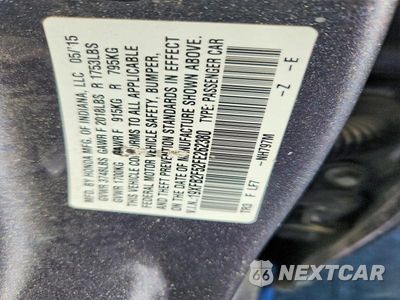 Zdjęcie 12 z 12 samochodu: 2015 HONDA CIVIC LX VIN:19XFB2F52FE262380 - miniatura