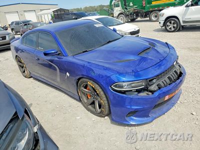 Czwarte zdjęcie samochodu z boku: 2019 DODGE CHARGER SRT HELLCAT VIN:2C3CDXL91KH552484 - miniatura