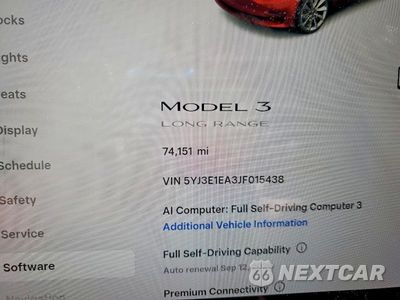 Zdjęcie 9 z 12 samochodu: 2018 TESLA MODEL 3 VIN:5YJ3E1EA3JF015438 - miniatura