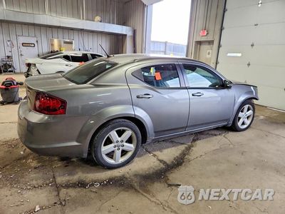 Trzecie zdjęcie samochodu z tyłu: 2013 DODGE AVENGER SE VIN:1C3CDZAB7DN707549 - miniatura