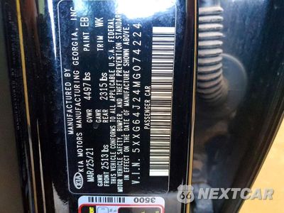 Zdjęcie 13 z 13 samochodu: 2021 KIA K5 GT LINE VIN:5XXG64J24MG074224 - miniatura