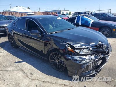 Czwarte zdjęcie samochodu z boku: 2021 TOYOTA CAMRY XSE VIN:4T1K61AK1MU606396 - miniatura