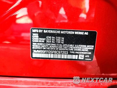 Zdjęcie 12 z 12 samochodu: 2023 BMW 330XI VIN:3MW89FF05P8C97203 - miniatura