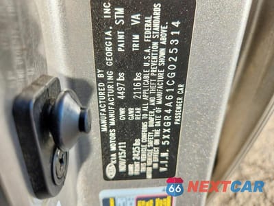 Zdjęcie 12 z 12 samochodu: 2012 KIA OPTIMA SX VIN:5XXGR4A61CG025314 - miniatura