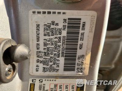 Zdjęcie 12 z 12 samochodu: 2007 TOYOTA COROLLA LE VIN:1NXBR32E47Z903033 - miniatura
