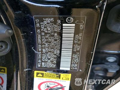 Zdjęcie 12 z 12 samochodu: 2013 LEXUS ES 300H VIN:JTHBW1GG5D2025727 - miniatura