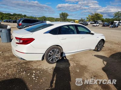 Trzecie zdjęcie samochodu z tyłu: 2022 HONDA ACCORD HYBRID EXL VIN:1HGCV3F51NA007514 - miniatura