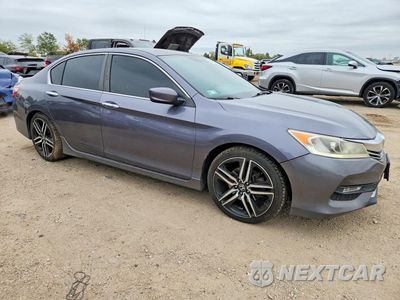 Czwarte zdjęcie samochodu z boku: 2016 HONDA ACCORD SPORT VIN:1HGCR2F56GA042910 - miniatura