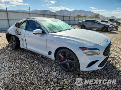 Czwarte zdjęcie samochodu z boku: 2023 GENESIS G70 3.3T STANDARD VIN:KMTG54TE2PU109384 - miniatura