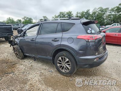 Drugie zdjęcie samochodu z przodu: 2018 TOYOTA RAV4 HYBRID XLE VIN:JTMRJREV3JD216397 - miniatura