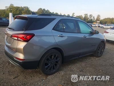 Trzecie zdjęcie samochodu z tyłu: 2023 CHEVROLET EQUINOX RS VIN:3GNAXMEG1PL236383 - miniatura